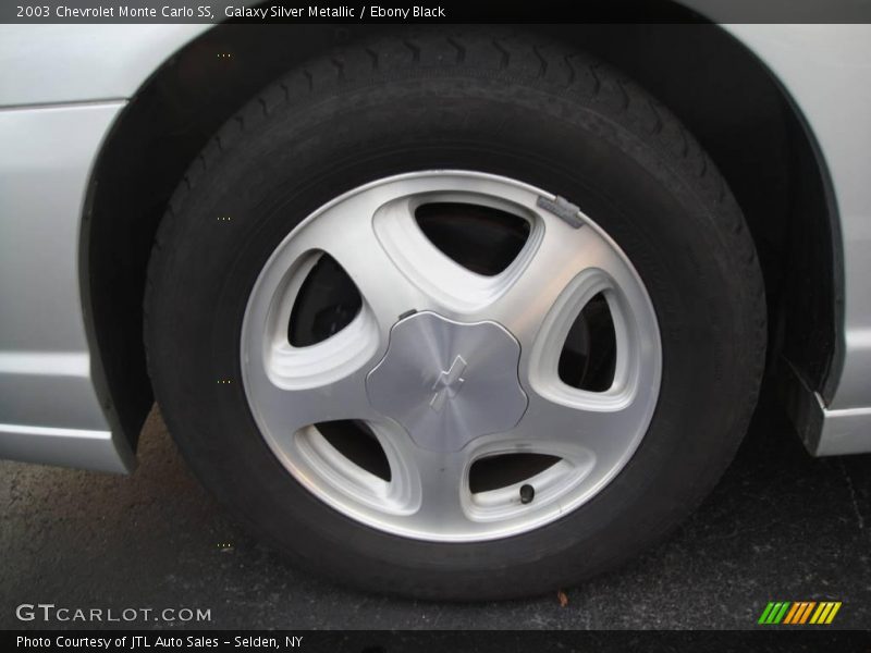 Galaxy Silver Metallic / Ebony Black 2003 Chevrolet Monte Carlo SS