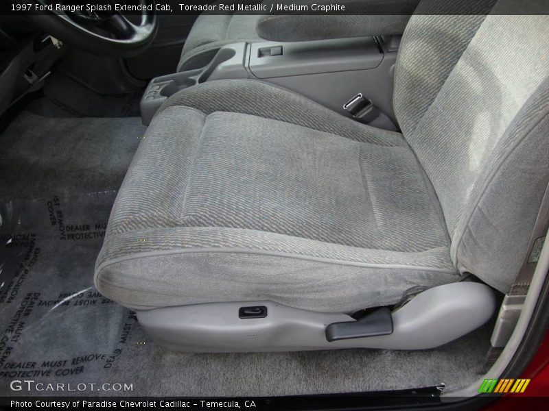 Toreador Red Metallic / Medium Graphite 1997 Ford Ranger Splash Extended Cab