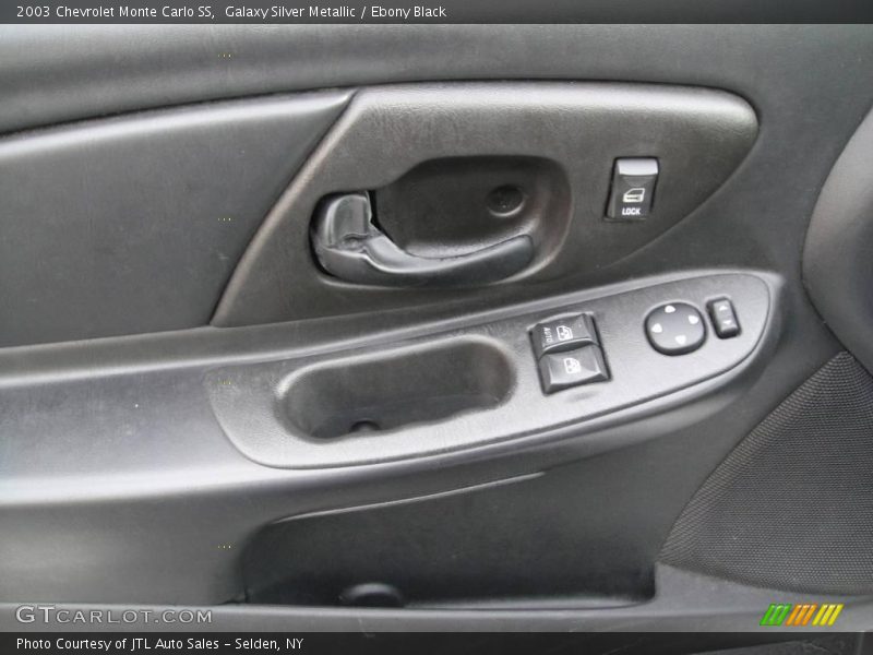 Galaxy Silver Metallic / Ebony Black 2003 Chevrolet Monte Carlo SS