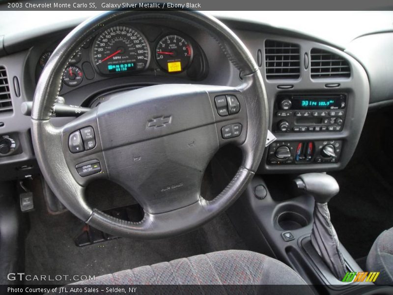 Galaxy Silver Metallic / Ebony Black 2003 Chevrolet Monte Carlo SS