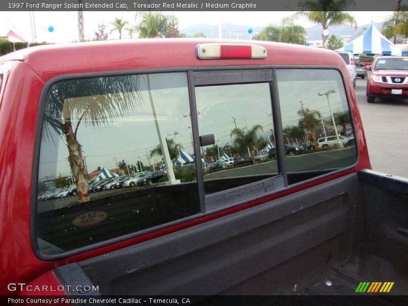 Toreador Red Metallic / Medium Graphite 1997 Ford Ranger Splash Extended Cab