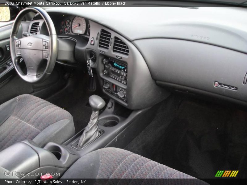 Galaxy Silver Metallic / Ebony Black 2003 Chevrolet Monte Carlo SS