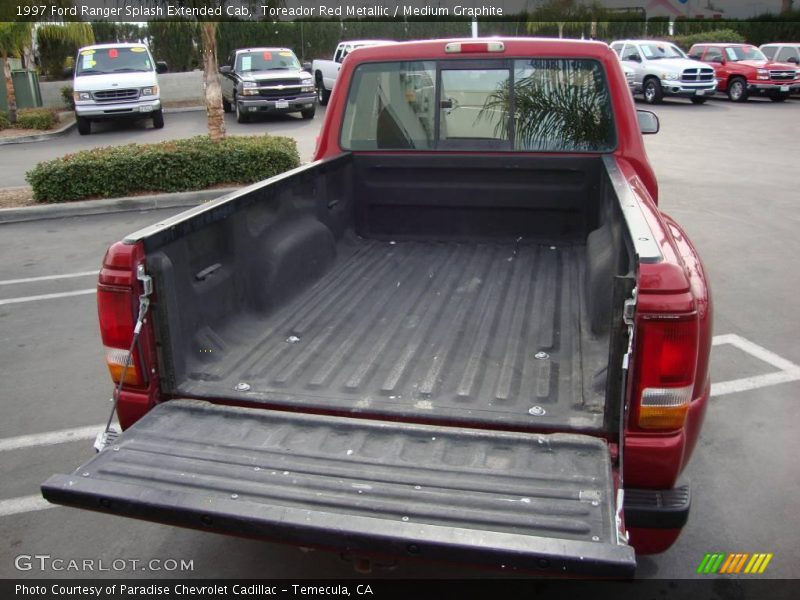 Toreador Red Metallic / Medium Graphite 1997 Ford Ranger Splash Extended Cab