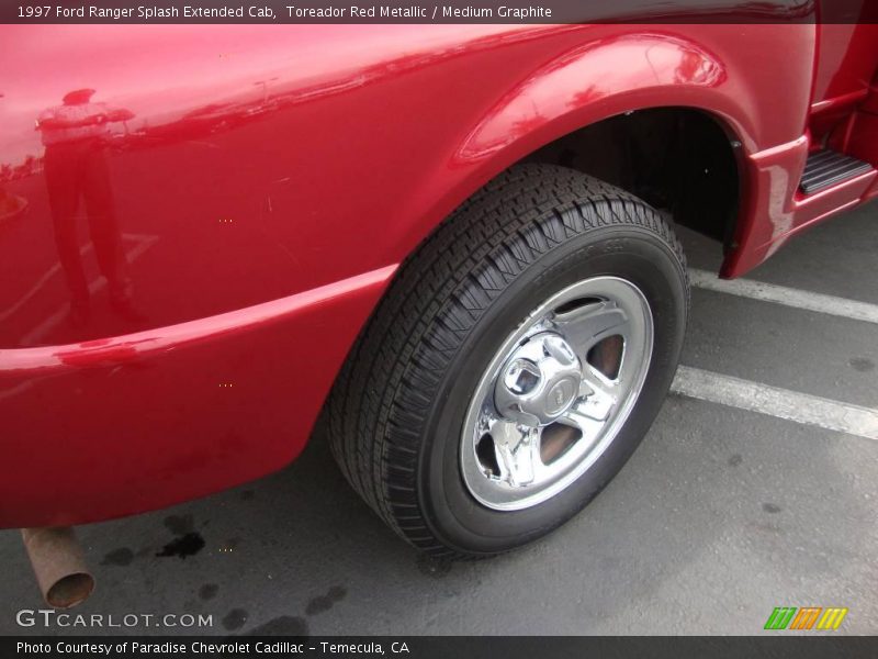 Toreador Red Metallic / Medium Graphite 1997 Ford Ranger Splash Extended Cab