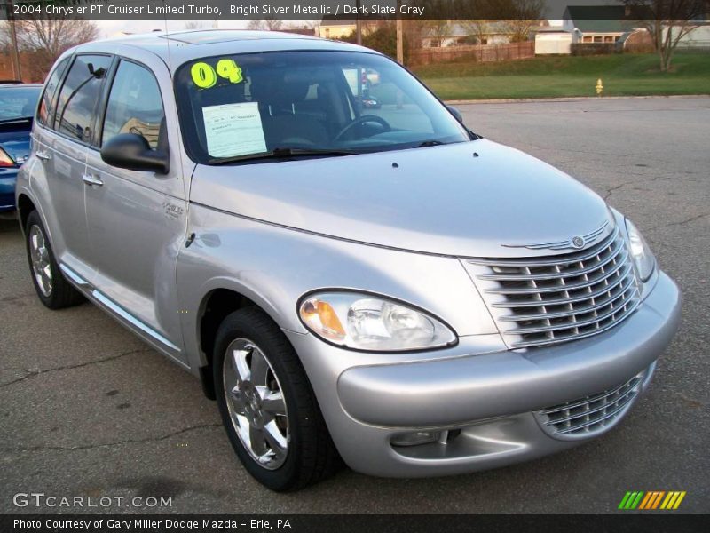 Bright Silver Metallic / Dark Slate Gray 2004 Chrysler PT Cruiser Limited Turbo