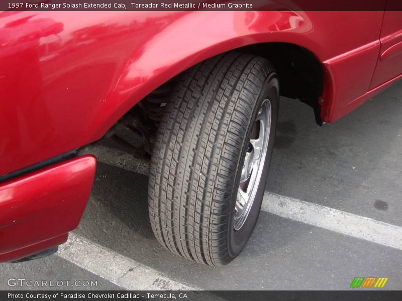 Toreador Red Metallic / Medium Graphite 1997 Ford Ranger Splash Extended Cab