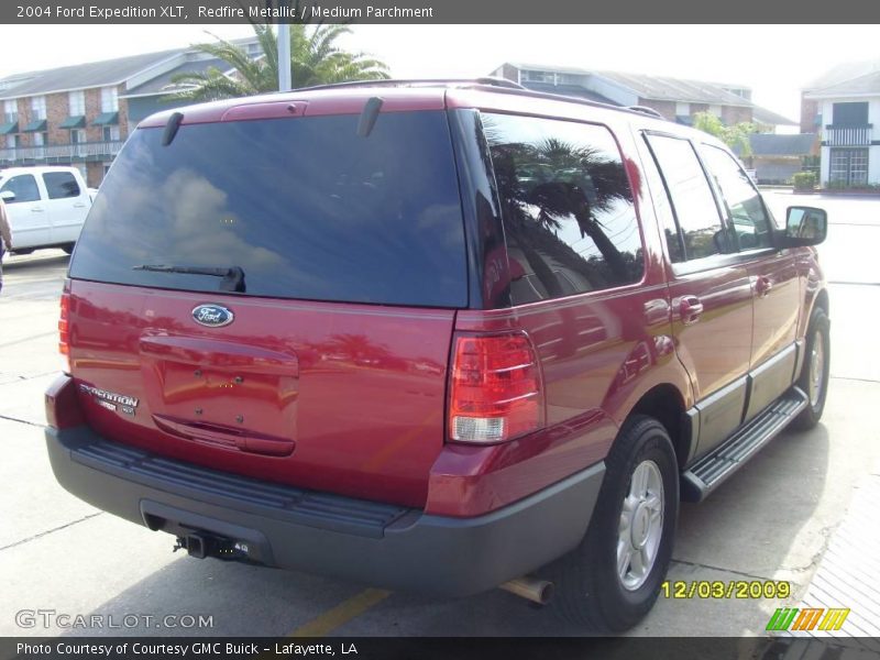 Redfire Metallic / Medium Parchment 2004 Ford Expedition XLT