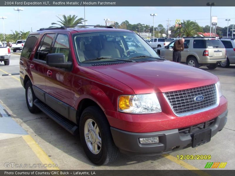 Redfire Metallic / Medium Parchment 2004 Ford Expedition XLT