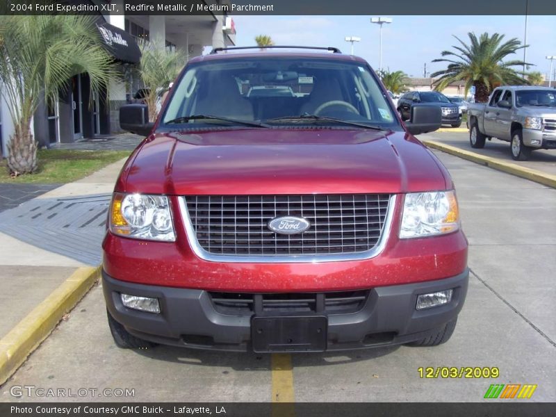 Redfire Metallic / Medium Parchment 2004 Ford Expedition XLT