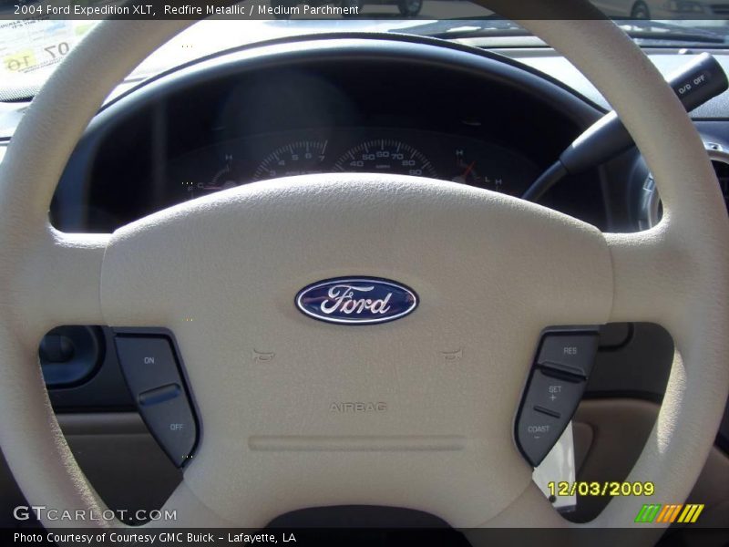 Redfire Metallic / Medium Parchment 2004 Ford Expedition XLT