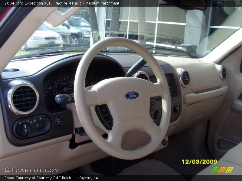 Redfire Metallic / Medium Parchment 2004 Ford Expedition XLT