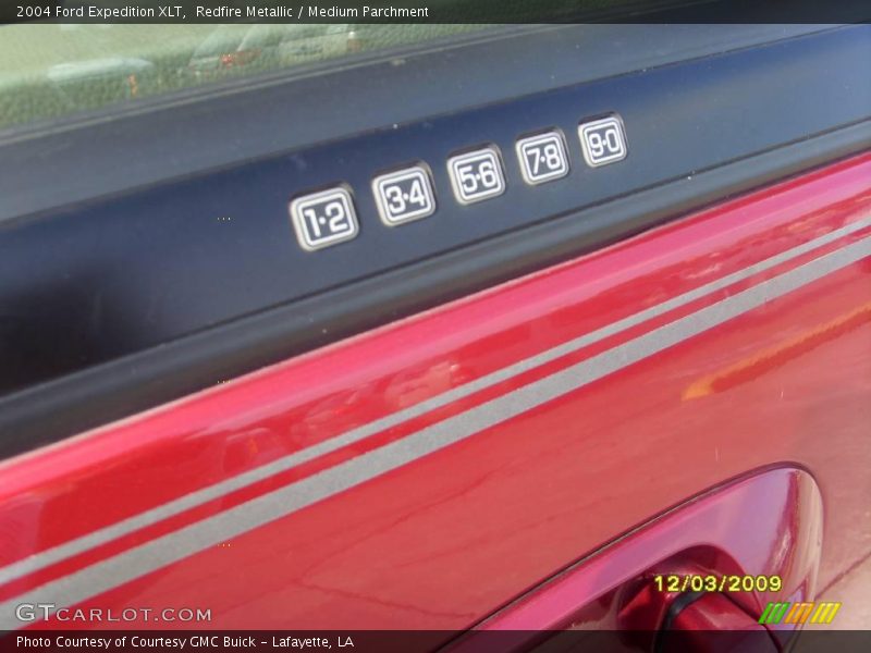 Redfire Metallic / Medium Parchment 2004 Ford Expedition XLT