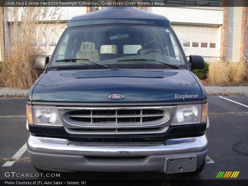 Deep Forest Green Metallic / Beige 1998 Ford E Series Van E150 Passenger Conversion