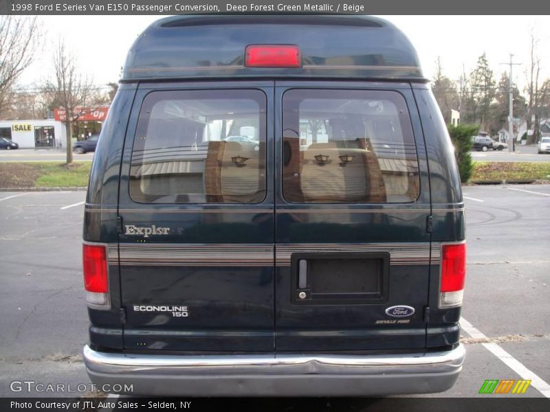 Deep Forest Green Metallic / Beige 1998 Ford E Series Van E150 Passenger Conversion