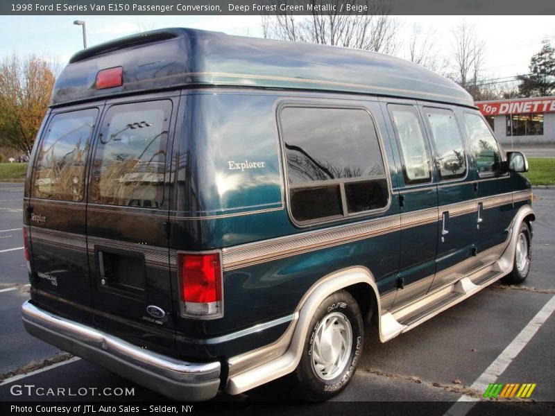Deep Forest Green Metallic / Beige 1998 Ford E Series Van E150 Passenger Conversion