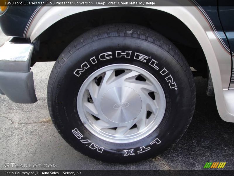 Deep Forest Green Metallic / Beige 1998 Ford E Series Van E150 Passenger Conversion