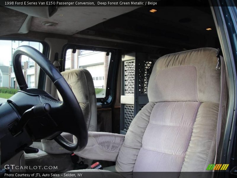 Deep Forest Green Metallic / Beige 1998 Ford E Series Van E150 Passenger Conversion