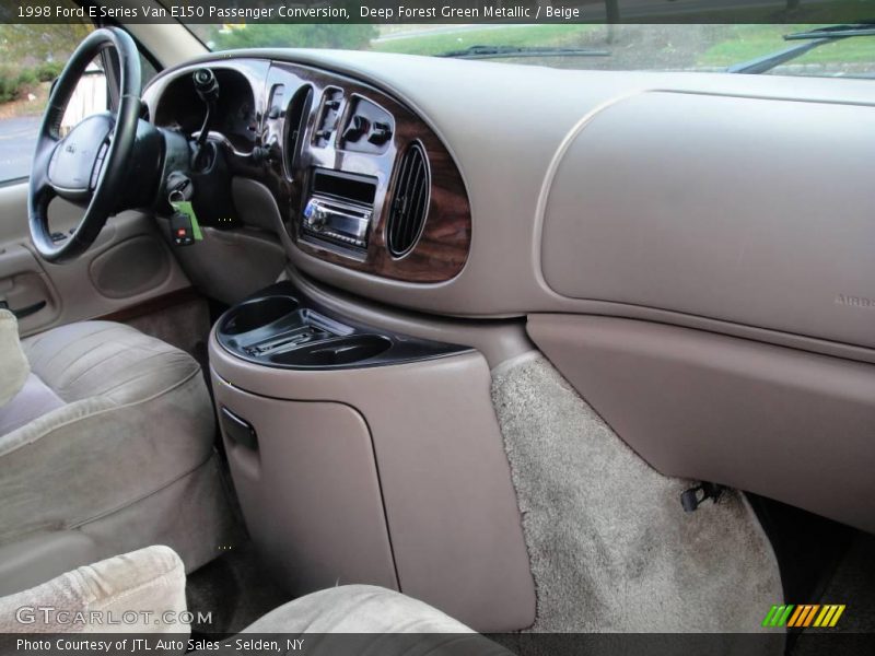 Deep Forest Green Metallic / Beige 1998 Ford E Series Van E150 Passenger Conversion