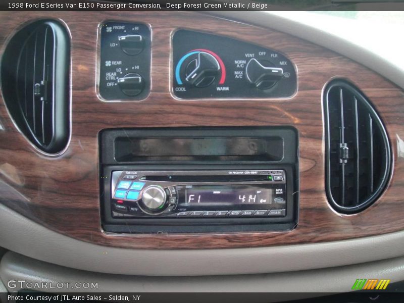 Deep Forest Green Metallic / Beige 1998 Ford E Series Van E150 Passenger Conversion