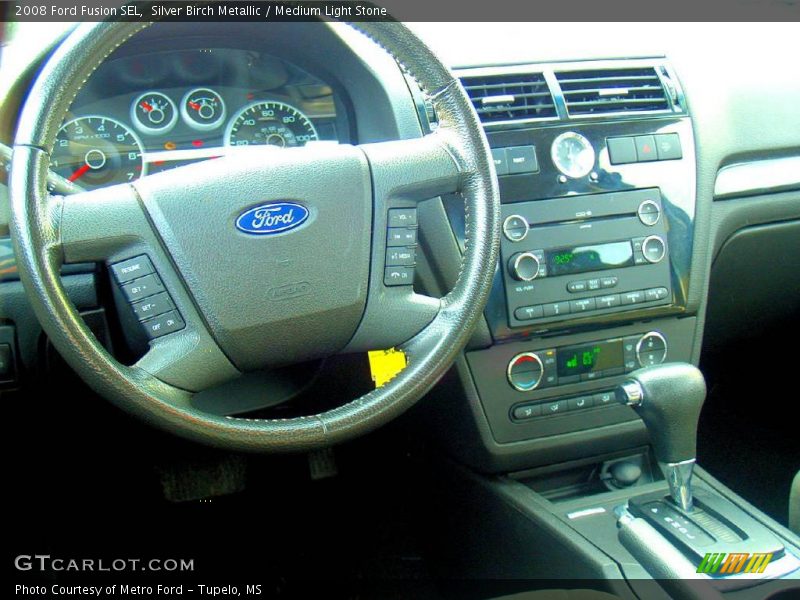 Silver Birch Metallic / Medium Light Stone 2008 Ford Fusion SEL