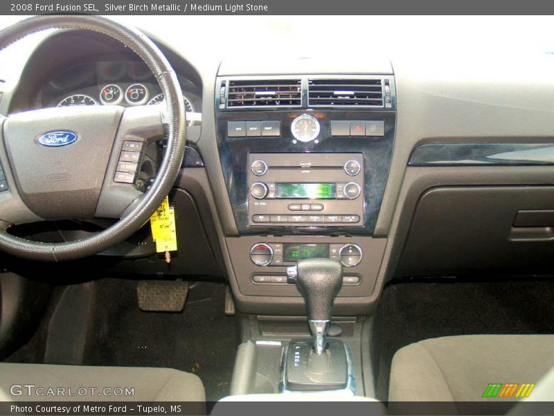 Silver Birch Metallic / Medium Light Stone 2008 Ford Fusion SEL