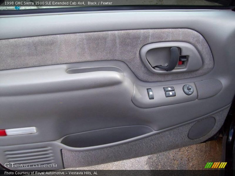 Black / Pewter 1998 GMC Sierra 1500 SLE Extended Cab 4x4