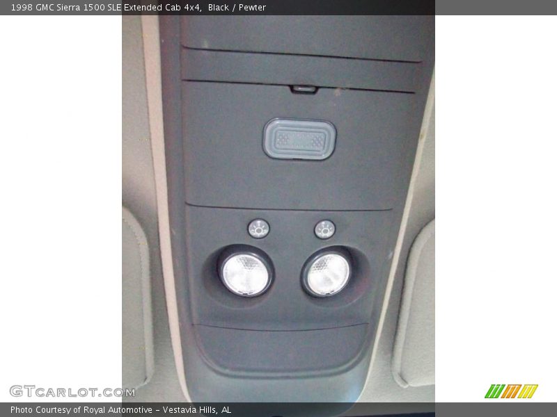 Black / Pewter 1998 GMC Sierra 1500 SLE Extended Cab 4x4