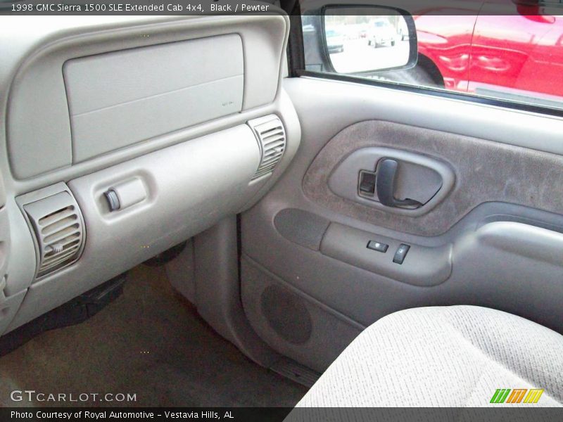 Black / Pewter 1998 GMC Sierra 1500 SLE Extended Cab 4x4