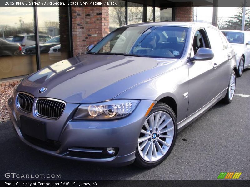 Space Grey Metallic / Black 2009 BMW 3 Series 335xi Sedan