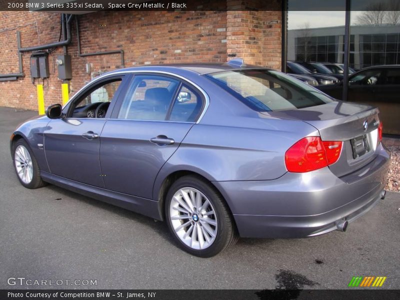 Space Grey Metallic / Black 2009 BMW 3 Series 335xi Sedan