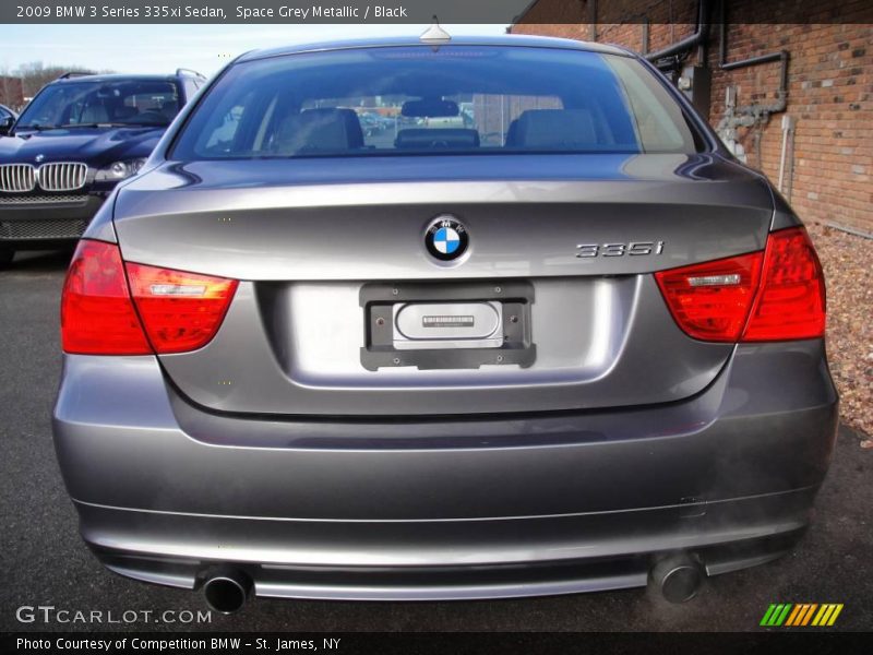 Space Grey Metallic / Black 2009 BMW 3 Series 335xi Sedan