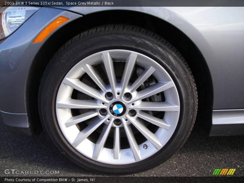 Space Grey Metallic / Black 2009 BMW 3 Series 335xi Sedan