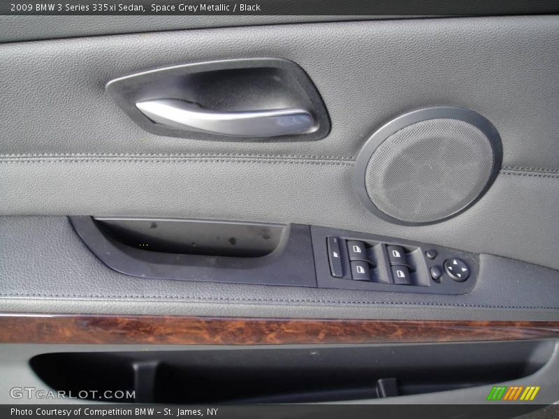 Space Grey Metallic / Black 2009 BMW 3 Series 335xi Sedan