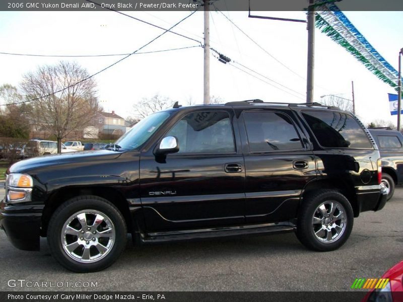 Onyx Black / Pewter/Dark Pewter 2006 GMC Yukon Denali AWD