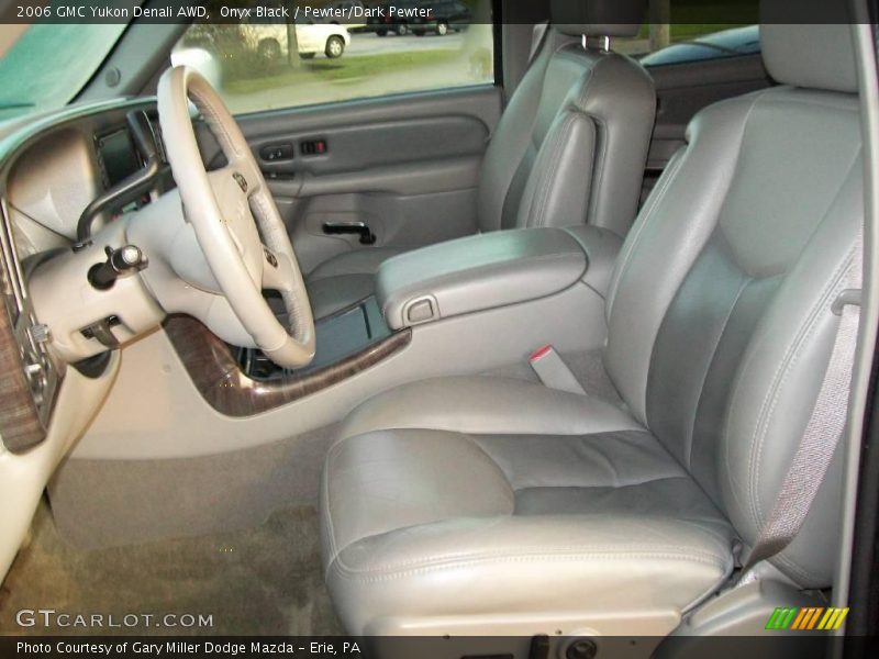 Onyx Black / Pewter/Dark Pewter 2006 GMC Yukon Denali AWD
