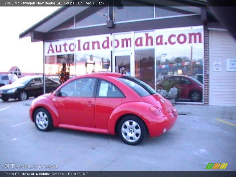Uni Red / Black 2003 Volkswagen New Beetle GLS Coupe