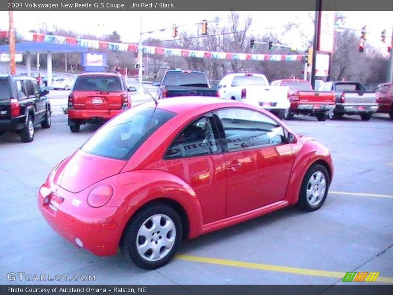 Uni Red / Black 2003 Volkswagen New Beetle GLS Coupe