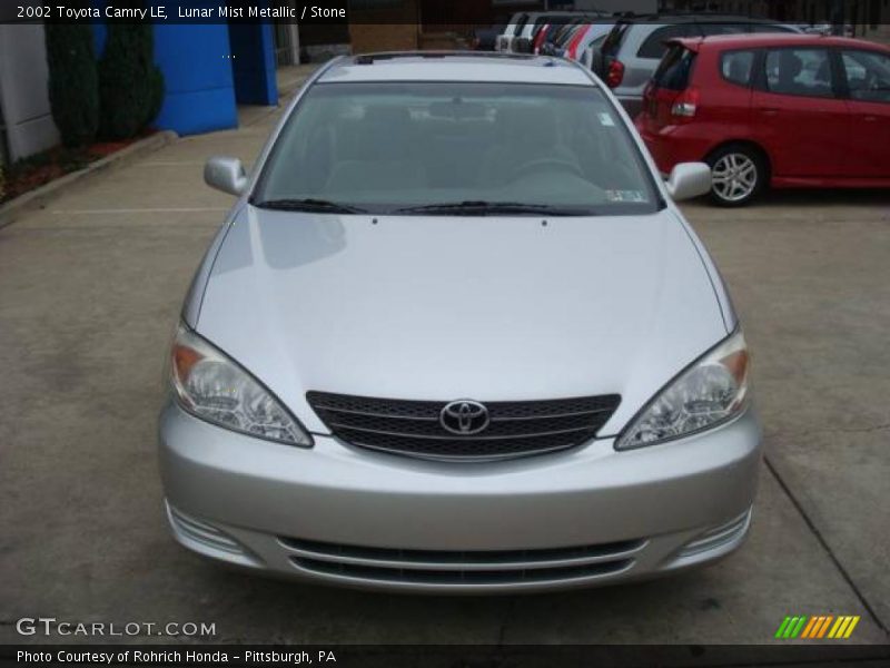 Lunar Mist Metallic / Stone 2002 Toyota Camry LE