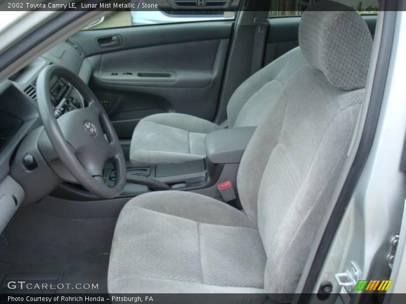 Lunar Mist Metallic / Stone 2002 Toyota Camry LE