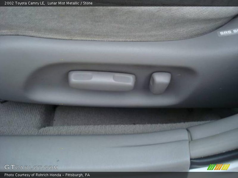 Lunar Mist Metallic / Stone 2002 Toyota Camry LE