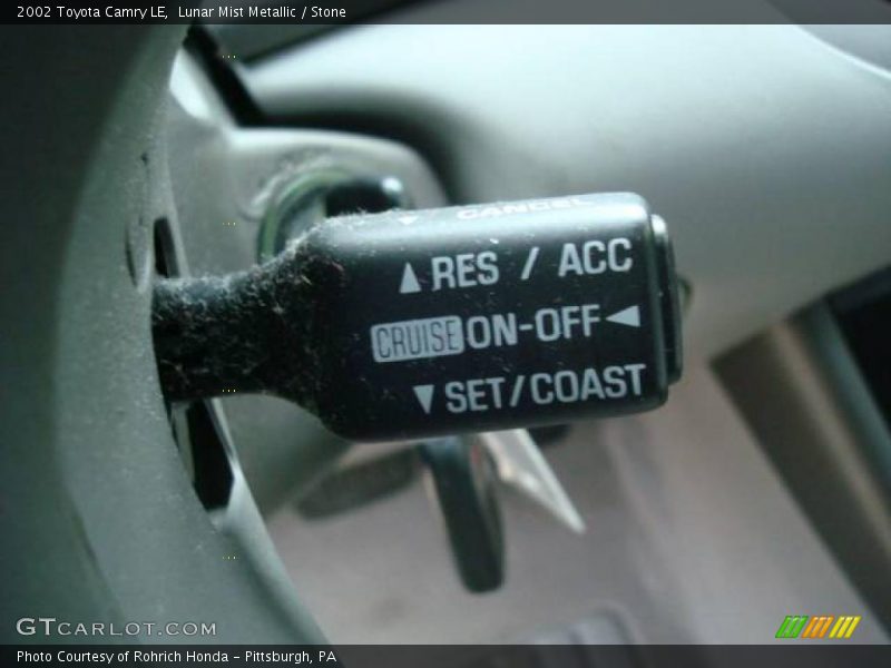 Lunar Mist Metallic / Stone 2002 Toyota Camry LE