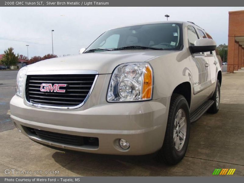 Silver Birch Metallic / Light Titanium 2008 GMC Yukon SLT