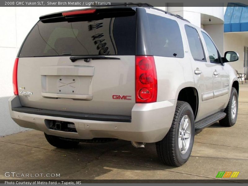 Silver Birch Metallic / Light Titanium 2008 GMC Yukon SLT