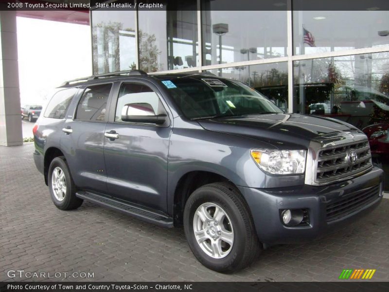 Slate Metallic / Graphite 2008 Toyota Sequoia Limited