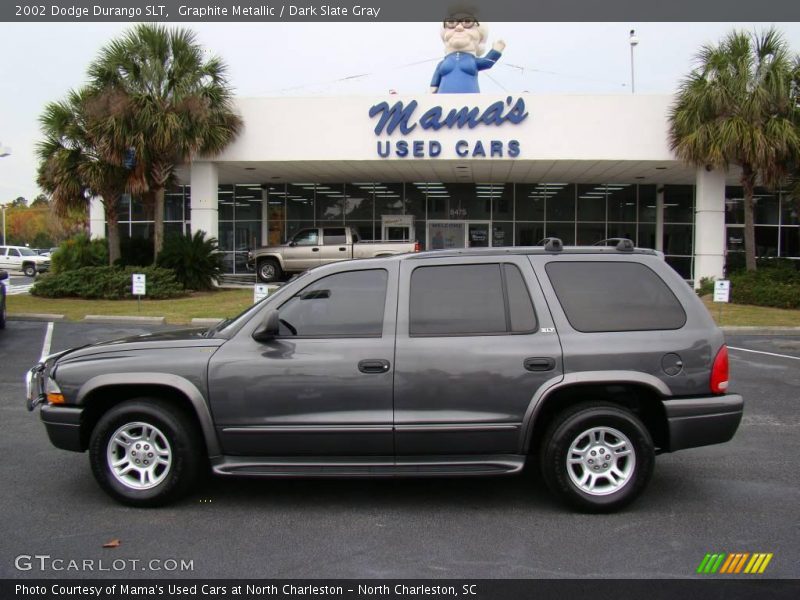 Graphite Metallic / Dark Slate Gray 2002 Dodge Durango SLT