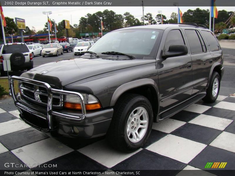 Graphite Metallic / Dark Slate Gray 2002 Dodge Durango SLT
