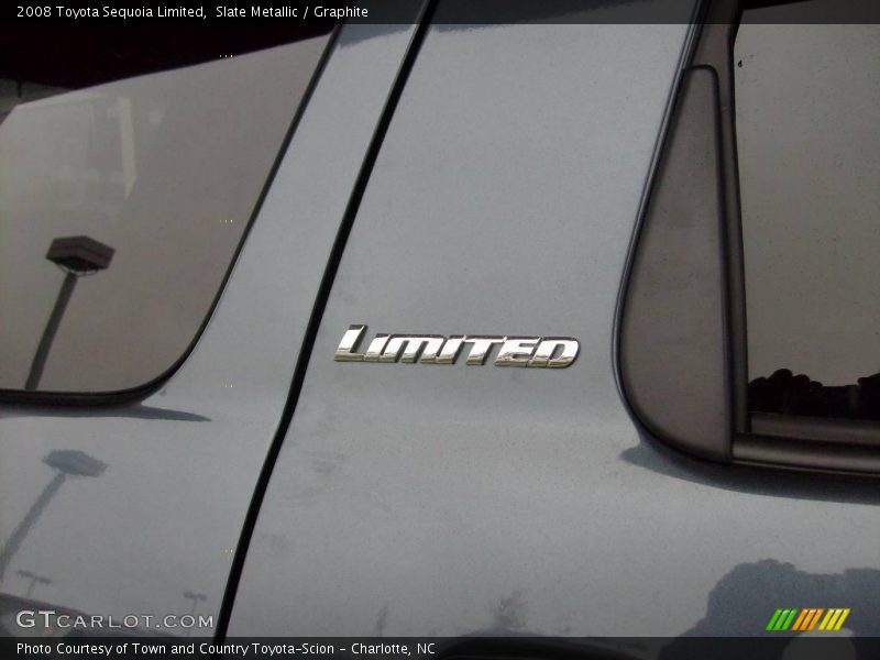 Slate Metallic / Graphite 2008 Toyota Sequoia Limited