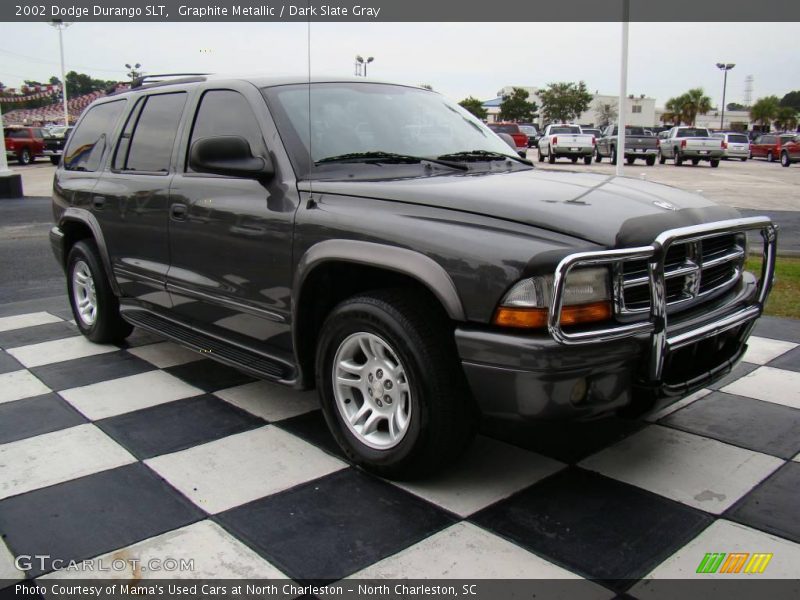 Graphite Metallic / Dark Slate Gray 2002 Dodge Durango SLT
