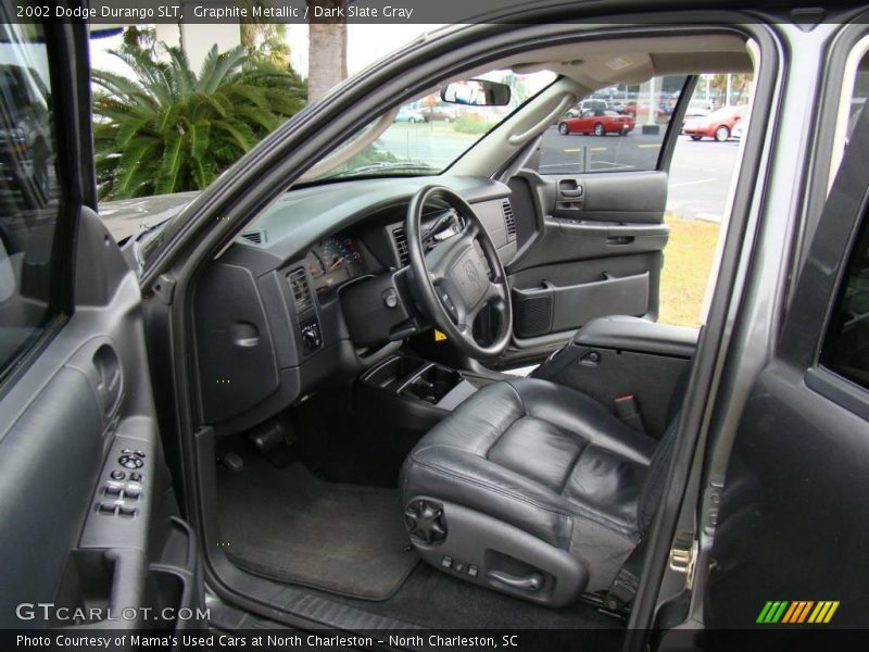 Graphite Metallic / Dark Slate Gray 2002 Dodge Durango SLT