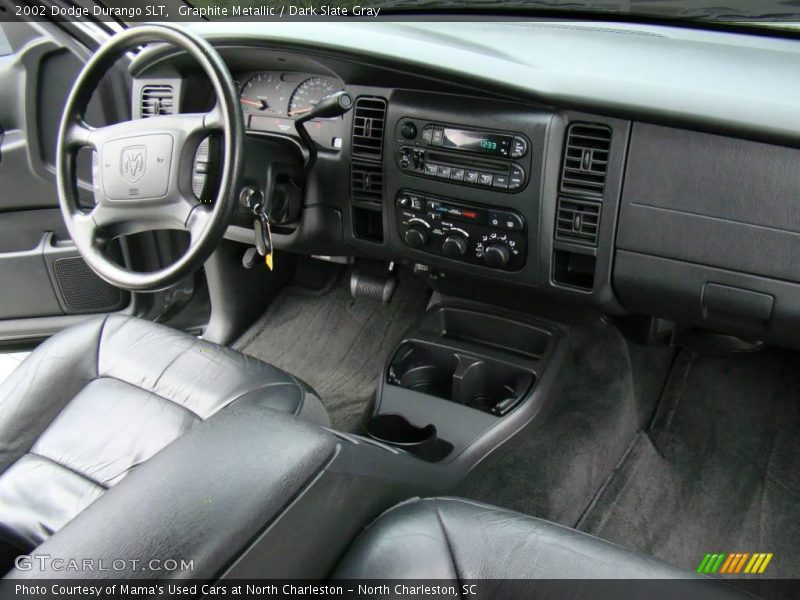 Graphite Metallic / Dark Slate Gray 2002 Dodge Durango SLT